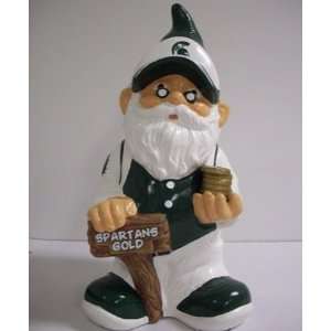  Michigan State Spartans NCAA Team Gnome Bank: Home 