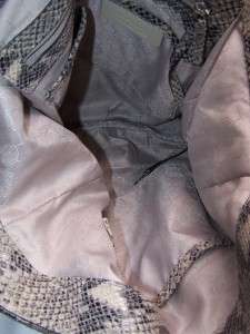Michael Kors Dark Sand Large JULIAN Leather Shoulder Tote Purse 