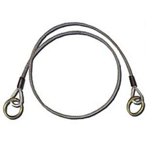 Guardian Fall Protection 10420 3 Foot Galvanized Cable Choker Anchor 