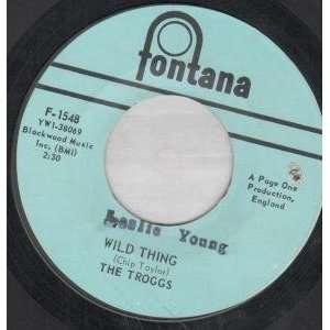  WILD THING 7 INCH (7 VINYL 45) US FONTANA TROGGS Music