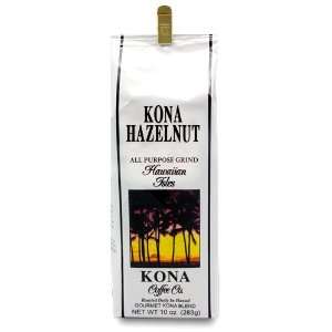 Hawaiian Isles Kona Coffee   Kona Hazelnut 10 ounces  