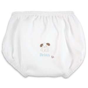  personalized little pup diaper cover: Baby
