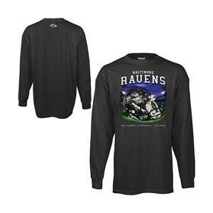 Reebok Baltimore Ravens Reflection Eternal Long Sleeve T Shirt 