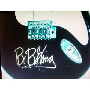 BB KING AUTOGRAPHED GUITAR SIGNED