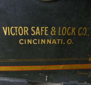 Victor Antique Safe Lettering, Decal, Emblem or Sticker  