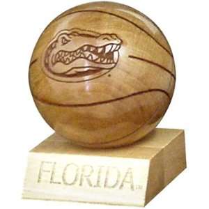 Grid Works Florida Engraved Wood Basketball  Sports 