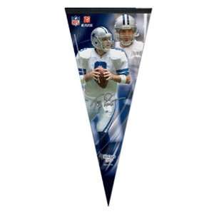 NFL Dallas Cowboys #9 Tony Romo Navy Blue 17 x 40 Player 