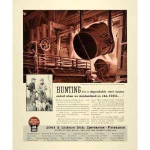  1937 Ad Steel Mills Jones Laughlin Pittsburgh Iron J&L 