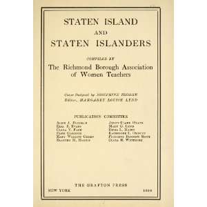   Islanders: Richmond Borough Association Of Women Teachers: Books