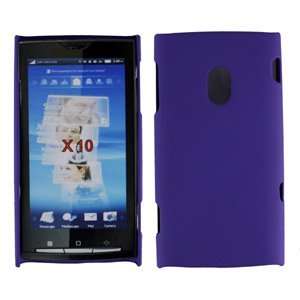   Rubberized Back Cover for Sony Ericsson Xperia X10 