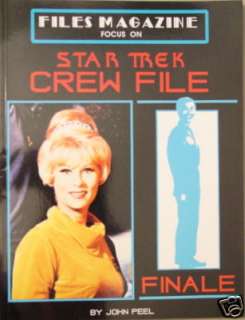 FILES MAGAZINE 1988 Focus on STAR TREK CREW Finale PEEL  