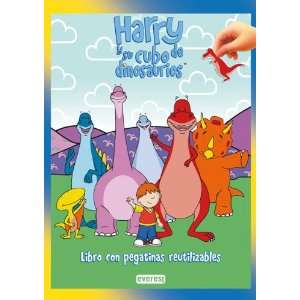  Harry y su cubo de dinosaurios : libro con pegatinas 