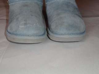 WOMENS SIZE 6 7 UGG BOOTS CLASSIC SHORT COUNTRY BLUE STYLE # 5825 