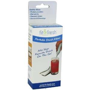  Fit & Fresh, Portable Drink Mixer: Health & Personal Care