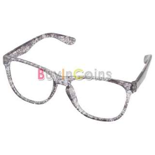 Unisex Fashion Nerd Eyeglasses No Lens Vintage Retro Glasses Frame 