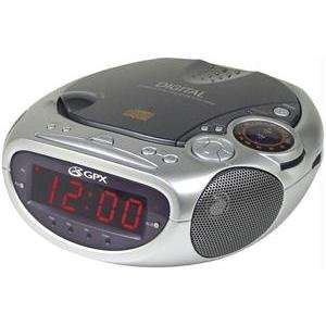  GPX CD Alarm Clock Radio with AM/FM Tuner: Electronics