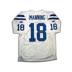 Peyton Manning Indianapolis Colts Autographed Jersey:  