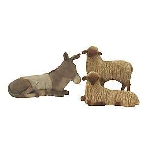   Animals Of The Stable Willow Tree Nativity Figurines: Home & Kitchen