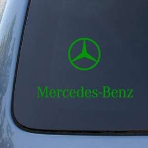 : MERCEDES BENZ   Vinyl Car Decal Sticker #1809  Vinyl Color: Green 