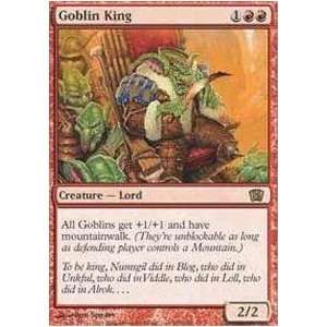  Magic the Gathering   Goblin King   Eighth Edition   Foil 