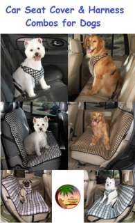 SEAT COVER & CAR HARNESSES for DOGS   Free Shipping!  