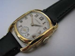 Vintage Mens Hamilton Bagley 17J 987A Manual Wind Wrist Watch 1930s 
