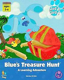 Blues Clues Blues Treasure Hunt PC Games, 2000  