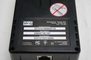 Sling Media Slinglink Turbo W1 1 Port Model SL300 100  