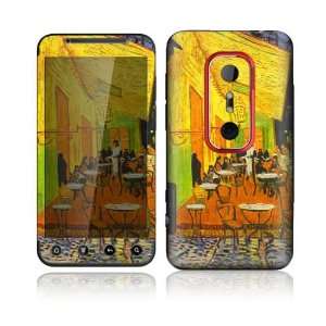  HTC Evo 3D Decal Skin   Cafe at Night 