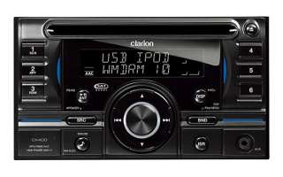 Clarion CX400 Double DIN In Dash CD /  / WMA / AAC Reciever with 