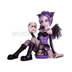   Gothic Fairy with Skull Figurine 8526 By Myka Jelina: Home & Kitchen