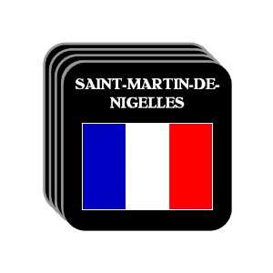  France   SAINT MARTIN DE NIGELLES Set of 4 Mini Mousepad 