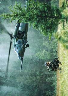 HH 60G Pave Hawk and Pararescue 3 poster  