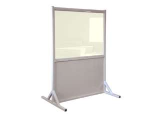 Radiation X Ray Mobile Barriers .75 Pb Lead Plate Glass  