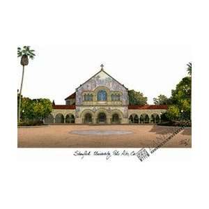  Stanford University Lithograph