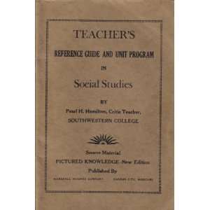  Teachers Reference Guide And Unit Program in Social 