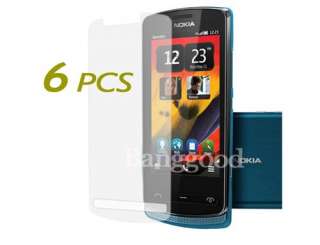 6x Clear LCD Screen Guard Protector Shield Film For NOKIA 700 NEW 
