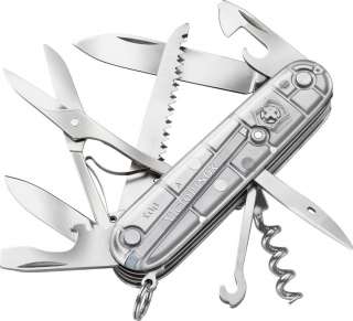   Knives Huntsman Silver Tech Multi Tool Pocket Knife New 54755  