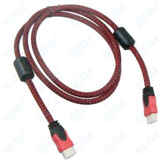   HDMI M/M Male AV Video Cable High definition 1080p HDTV 5FT  