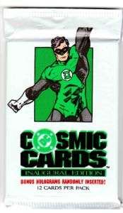 DC COSMIC CARDS (1991)  Unopened Pack(s)/GREEN LNTRN^^  