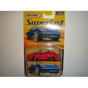    2005 Matchbox Superfast Porsche Boxster Red #56: Toys & Games