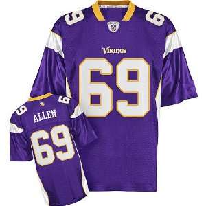  Minnesota Vikings 69 Jared Allen Purple Jerseys Authentic 