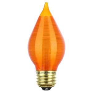   3,000 Hour Amber Flamescent Incandescent Light Bulb
