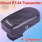   for iShoot PT 04 Wireless Radio Remote Control Flash Trigger