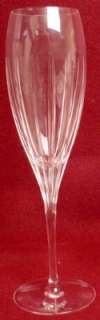 CHRISTOFLE crystal IRIANA pttrn FLUTED CHAMPAGNE FLUTE  