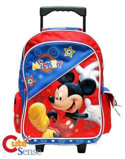 Disney Mickey Mouse Roller Backpack/Bag:16 Large B L  