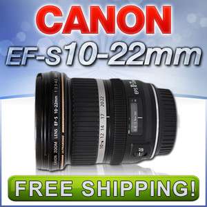 Canon EF S 10 22mm f/3.5 4.5 USM Autofocus Lens 013803043099  