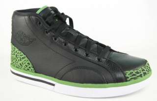 NIKE JORDAN PHLY LEGEND Mens Air Black Green Basketball Shoes Size 10 