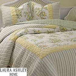 Laura Ashley Beth Ann Floral Patchwork Quilt Set  