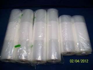 ROLL BAGS COMBO for FOODSAVER Vacuum sealer VAC PAK  